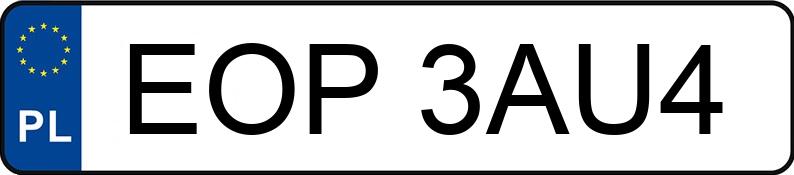 Numer rejestracyjny EOP 3AU4 posiada TOYOTA TOYOTA C-HR - EOP3AU4 Numer rejestracyjny EOP 3AU4 posiada TOYOTA TOYOTA C-HR - EOP3AU4