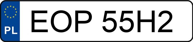 Numer rejestracyjny EOP 55H2 posiada HYUNDAI TUCSON - EOP55H2