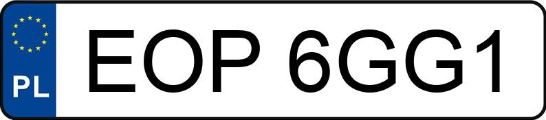 Numer rejestracyjny EOP 6GG1 posiada RENAULT MEGANE - EOP6GG1