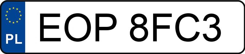 El número de registro EOP 8FC3 tiene OPEL Astra IV Active MR`13 E5 Astra IV Active MR`13 E5 - EOP8FC3 El número de registro EOP 8FC3 tiene OPEL Astra IV Active MR`13 E5 Astra IV Active MR`13 E5 - EOP8FC3