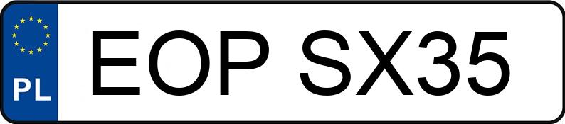 Numer rejestracyjny EOP SX35 posiada BMW 335i Coupe MR`06 E4 E92 335i Coupe MR`06 E4 E92 - EOPSX35 Numer rejestracyjny EOP SX35 posiada BMW 335i Coupe MR`06 E4 E92 335i Coupe MR`06 E4 E92 - EOPSX35