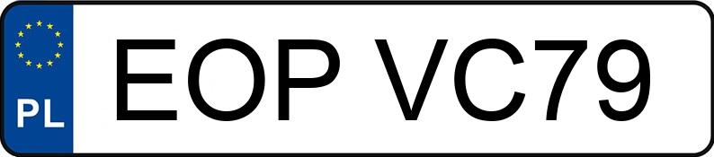 Numer rejestracyjny EOP VC79 posiada AUDI A4 - EOPVC79