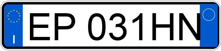 Numer rejestracyjny EP031HN posiada FORD C-Max 2a serie