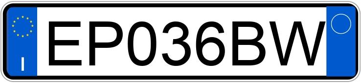 Numer rejestracyjny EP036BW posiada CHEVROLET Spark Numer rejestracyjny EP036BW posiada CHEVROLET Spark