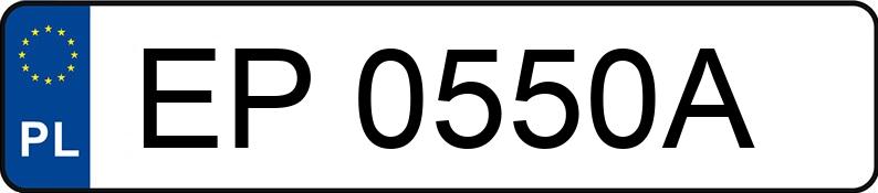 Numer rejestracyjny EP 0550A posiada PORSCHE MACAN S DIESEL - EP0550A