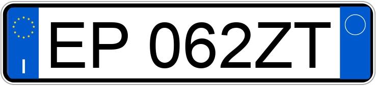 Numer rejestracyjny EP062ZT posiada PEUGEOT 5008 1a serie