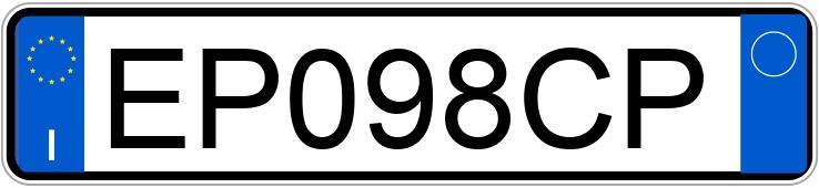 Numer rejestracyjny EP098CP posiada TOYOTA Aygo 1a serie Numer rejestracyjny EP098CP posiada TOYOTA Aygo 1a serie