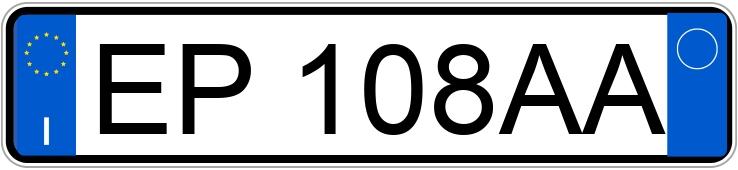 Numer rejestracyjny EP108AA posiada MERCEDES Classe A