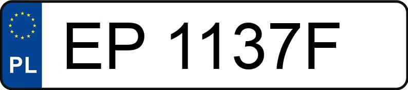 Numer rejestracyjny EP 1137F posiada HYUNDAI I20 - EP1137F