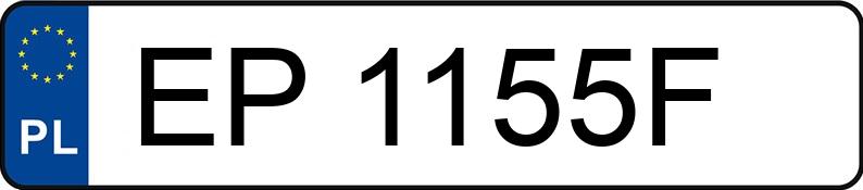 Numer rejestracyjny EP 1155F posiada HYUNDAI VELOSTER 1.6 GDI - EP1155F