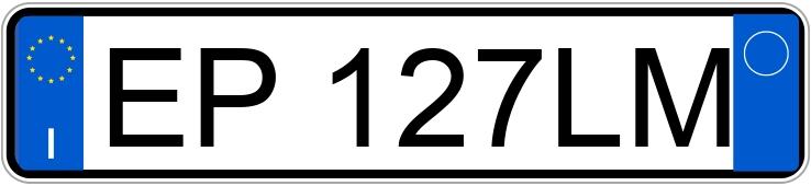 Numer rejestracyjny EP127LM posiada CITROEN C3 1a serie