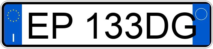 Numer rejestracyjny EP133DG posiada FIAT Freemont