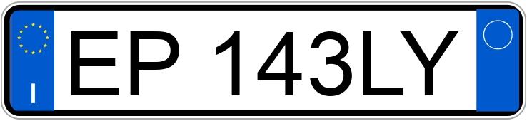 Numer rejestracyjny EP143LY posiada VOLKSWAGEN Golf 6a serie Numer rejestracyjny EP143LY posiada VOLKSWAGEN Golf 6a serie