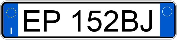 Numer rejestracyjny EP152BJ posiada AUDI A7 1a serie