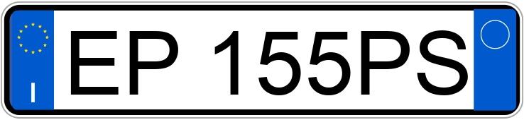 Numer rejestracyjny EP155PS posiada FORD Fiesta 6a serie