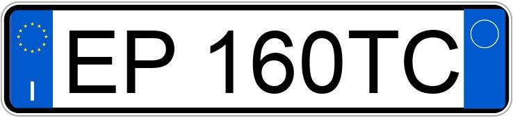 Numer rejestracyjny EP160TC posiada BMW Serie 3 Numer rejestracyjny EP160TC posiada BMW Serie 3