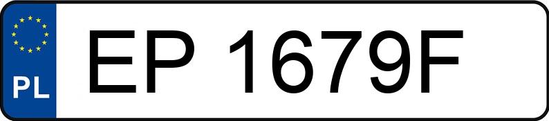 Numer rejestracyjny EP 1679F posiada VOLKSWAGEN MULTIVAN - EP1679F