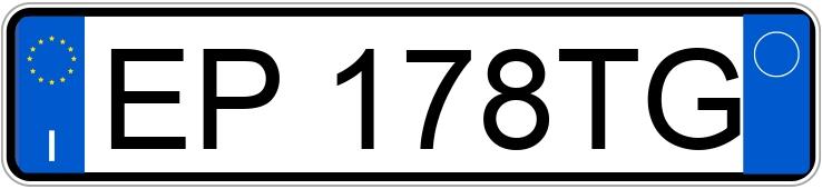 Numer rejestracyjny EP178TG posiada CITROEN C3 2a serie Numer rejestracyjny EP178TG posiada CITROEN C3 2a serie