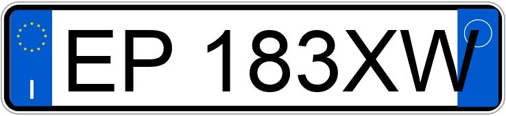 Numer rejestracyjny EP183XW posiada VOLKSWAGEN Polo 5a serie