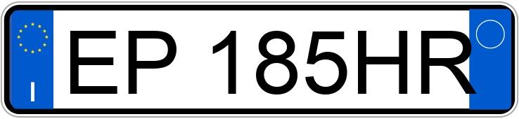 Numer rejestracyjny EP185HR posiada FORD C-Max 2a serie