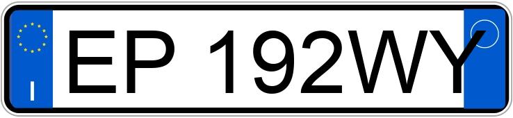 Numer rejestracyjny EP192WY posiada FIAT Panda 3a serie Panda 1.2 Lounge (51 kw)