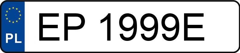 El número de registro EP 1999E tiene VOLKSWAGEN Caddy 2.0 TDI MR`21 E6 2.4t Caddy 2.0 TDI MR`21 E6 2.4t - EP1999E