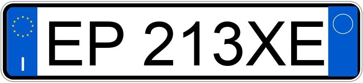 Numer rejestracyjny EP213XE posiada KIA Sportage 3a serie Numer rejestracyjny EP213XE posiada KIA Sportage 3a serie