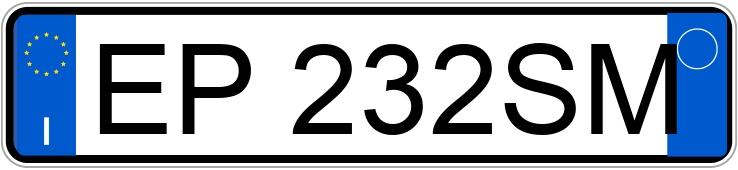 Numer rejestracyjny EP232SM posiada OPEL Corsa 4a serie Numer rejestracyjny EP232SM posiada OPEL Corsa 4a serie