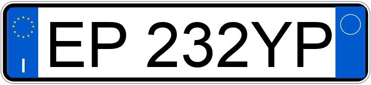 Numer rejestracyjny EP232YP posiada VOLKSWAGEN Tiguan 1a serie Numer rejestracyjny EP232YP posiada VOLKSWAGEN Tiguan 1a serie