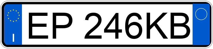 Numer rejestracyjny EP246KB posiada DACIA Duster 1a serie