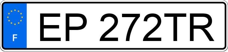 Numer rejestracyjny EP272TR posiada VOLKSWAGEN GOLF PLUS