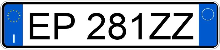 Numer rejestracyjny EP281ZZ posiada VOLKSWAGEN Golf 7a serie