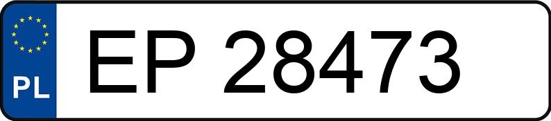 Numer rejestracyjny EP 28473 posiada SKODA Octavia 1.9 TDI MR`01 E4 Tour - EP28473