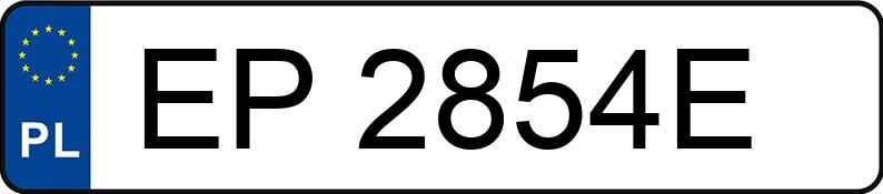 Numer rejestracyjny EP 2854E posiada VOLKSWAGEN Amarok 3.0 TDI MR`23 E6 3.4t Aventura - EP2854E