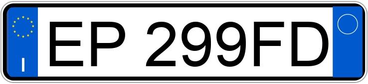 Numer rejestracyjny EP299FD posiada CITROEN C3 Picasso