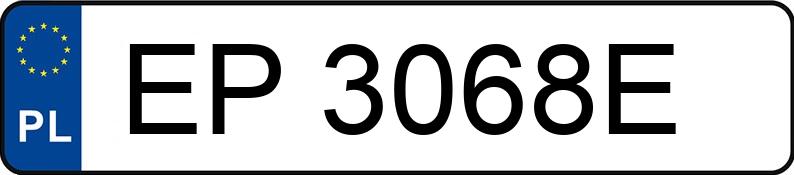 Numer rejestracyjny EP 3068E posiada DODGE CALIBER STR4 - EP3068E