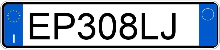 Numer rejestracyjny EP308LJ posiada LANCIA Musa 2a serie Numer rejestracyjny EP308LJ posiada LANCIA Musa 2a serie
