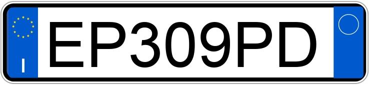 Numer rejestracyjny EP309PD posiada OPEL Corsa 4a serie Numer rejestracyjny EP309PD posiada OPEL Corsa 4a serie
