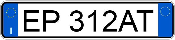 Numer rejestracyjny EP312AT posiada DACIA Duster 1a serie