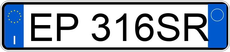 Numer rejestracyjny EP316SR posiada CITROEN C5 3a serie Numer rejestracyjny EP316SR posiada CITROEN C5 3a serie