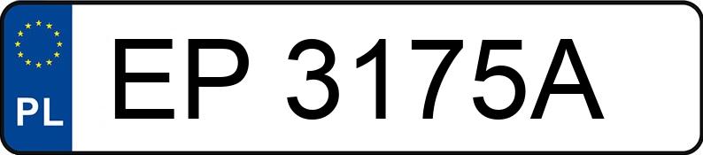 Numer rejestracyjny EP 3175A posiada AUDI A4 Allroad TDI MR`17 E6 B9 S tronic - EP3175A