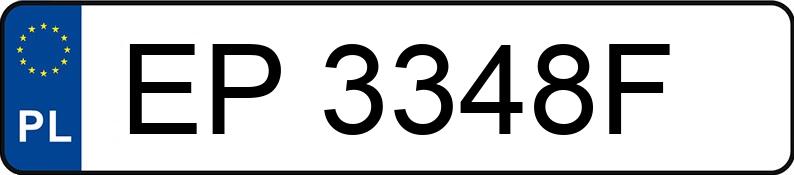 Numer rejestracyjny EP 3348F posiada CITROEN Visa Diesel 17RD - EP3348F