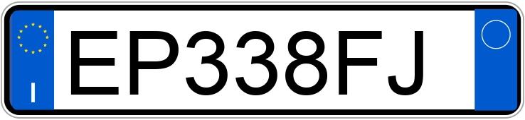 Numer rejestracyjny EP338FJ posiada BMW Serie 3 Numer rejestracyjny EP338FJ posiada BMW Serie 3