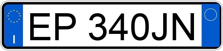 Numer rejestracyjny EP340JN posiada FORD Fiesta 6a serie