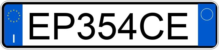 Numer rejestracyjny EP354CE posiada TOYOTA Yaris 3a serie Numer rejestracyjny EP354CE posiada TOYOTA Yaris 3a serie