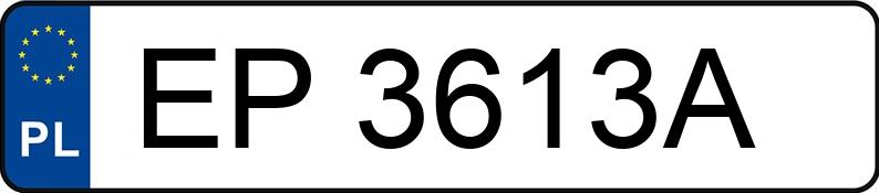 Numer rejestracyjny EP 3613A posiada MERCEDES-BENZ CLA 250 E - EP3613A