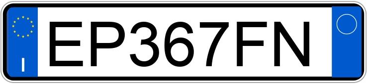 Numer rejestracyjny EP367FN posiada FIAT Freemont