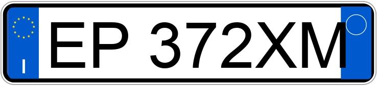 Numer rejestracyjny EP372XM posiada VOLKSWAGEN Polo 5a serie Numer rejestracyjny EP372XM posiada VOLKSWAGEN Polo 5a serie