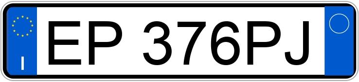 Numer rejestracyjny EP376PJ posiada CITROEN C3 2a serie