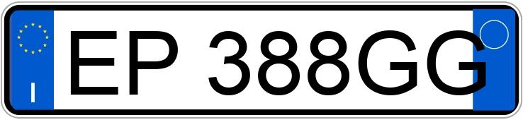 Numer rejestracyjny EP388GG posiada PORSCHE Panamera 1a serie Panamera 3.0 Diesel (184 kw)